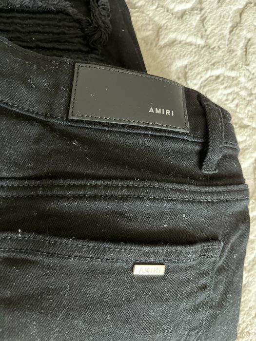 Amiri амири джинсы слим фит slim fit узкие рваные чёрные