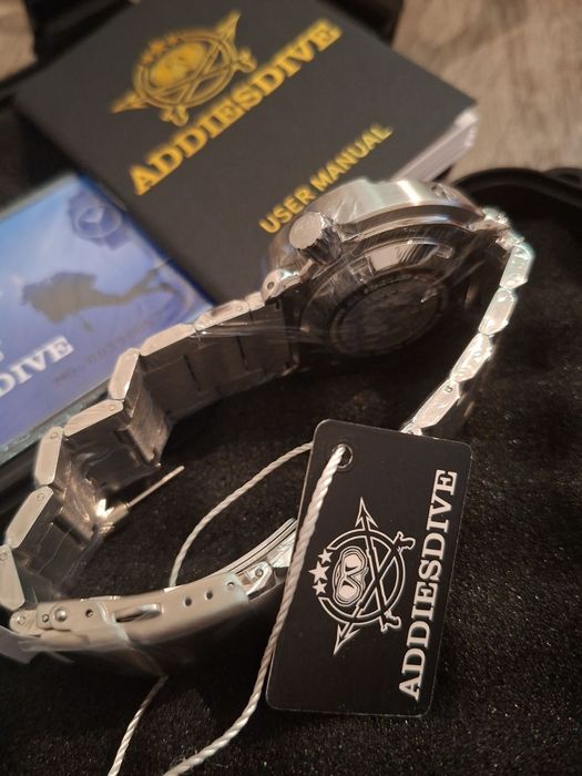 Чисто нов diver механичен часовник Addiesdive