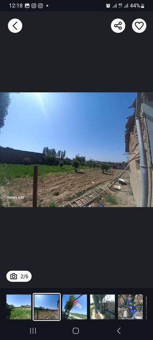 Yer hisobida 30 sotih hovli sotiladi  8hon uyi bilan