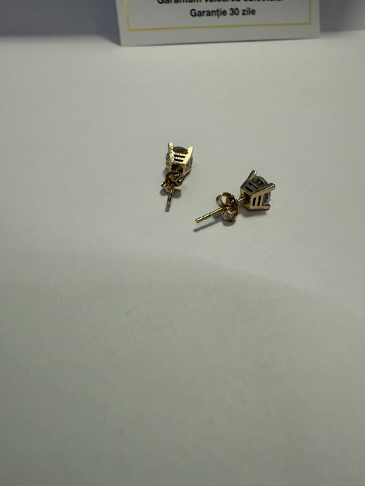 Cercei cu piatra (vl) star amanet