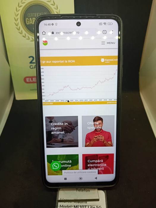 Xiaomi Mi 10T Lite 5G [48436 Ag 11 Piata Nicolina] Garanție 2 ani!
