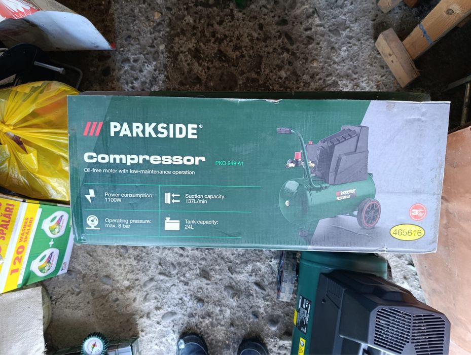 Compresor aer comprimat Parkside