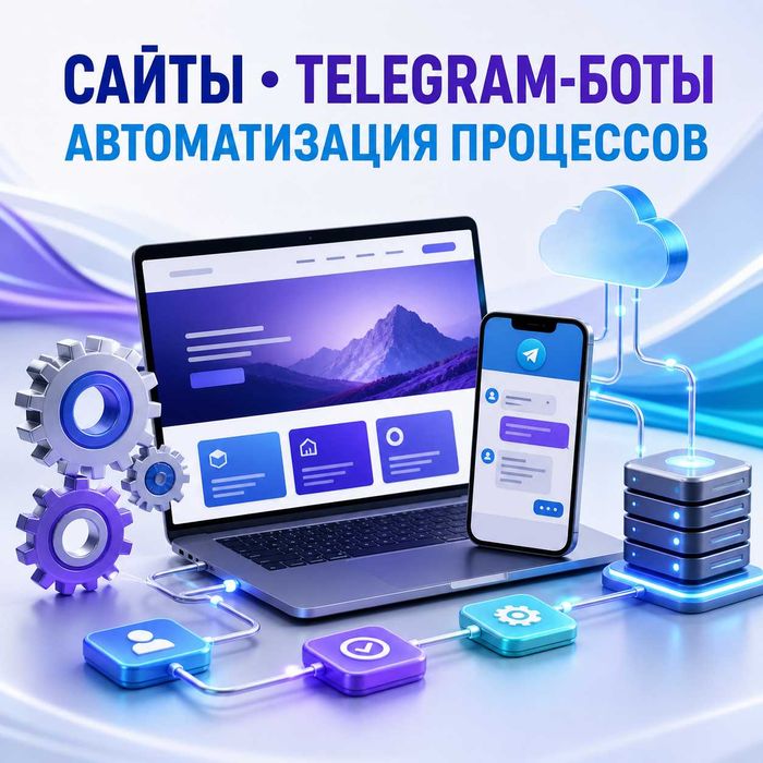 Web sayt / telegram bot / CRM/ERP