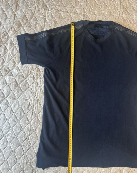 Tricou negru original Armani Exchange - marime L