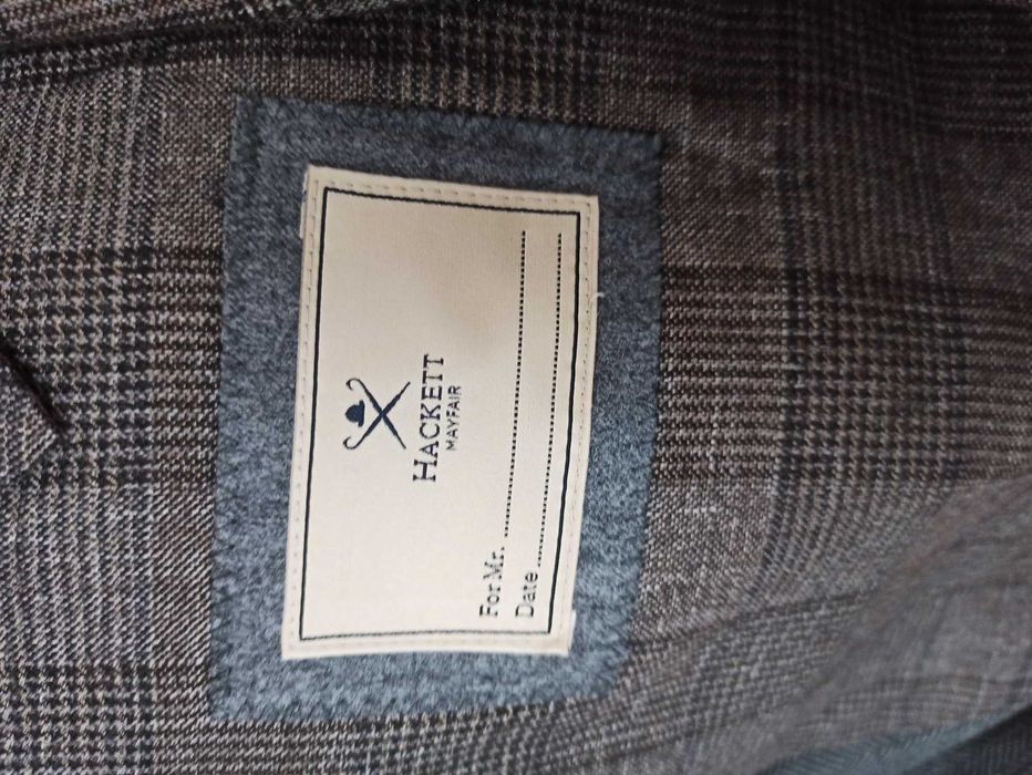 Sacou Hackett London carouri  lana si matase marimea 50