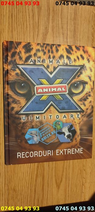 carte carti animale uimitoare animalx recorduri extreme cartonata