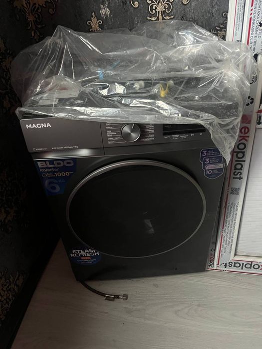 Новый газ плита и Новый стиралка