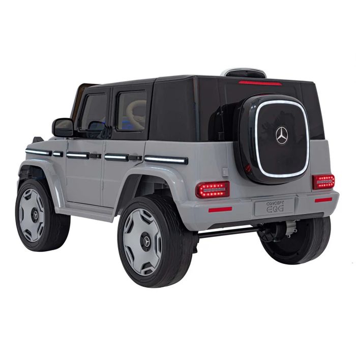 Masina electrica pentru copii Mercedes G, EQG, G63, Silver, 4x4, 120cm