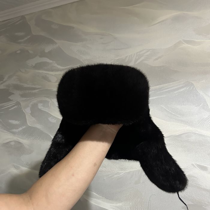 ушанка норковая шапка