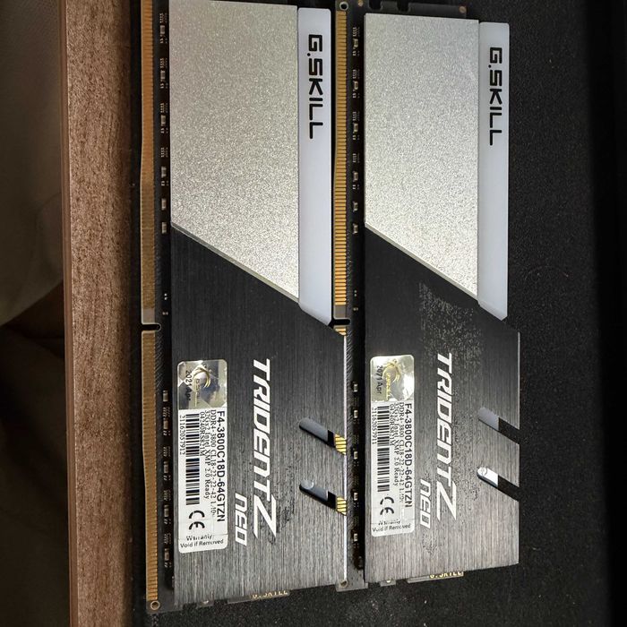 64GB ddr4 G.SKILL trident z