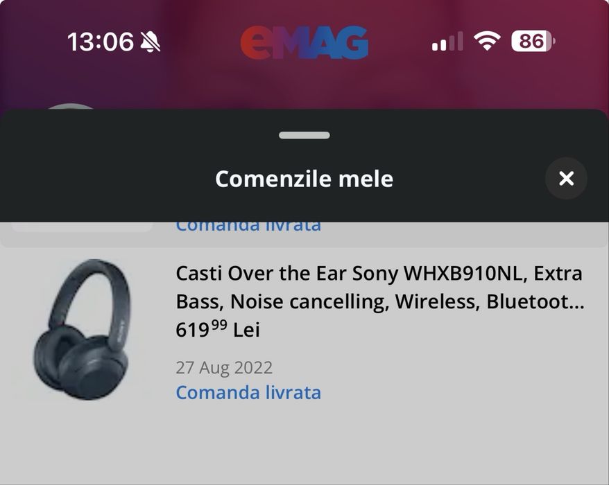Sony. WHXB910NL Extra Bass