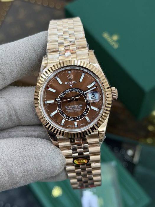 Rolex Sky-Dweller Jubilee Chocolate + NFC Card