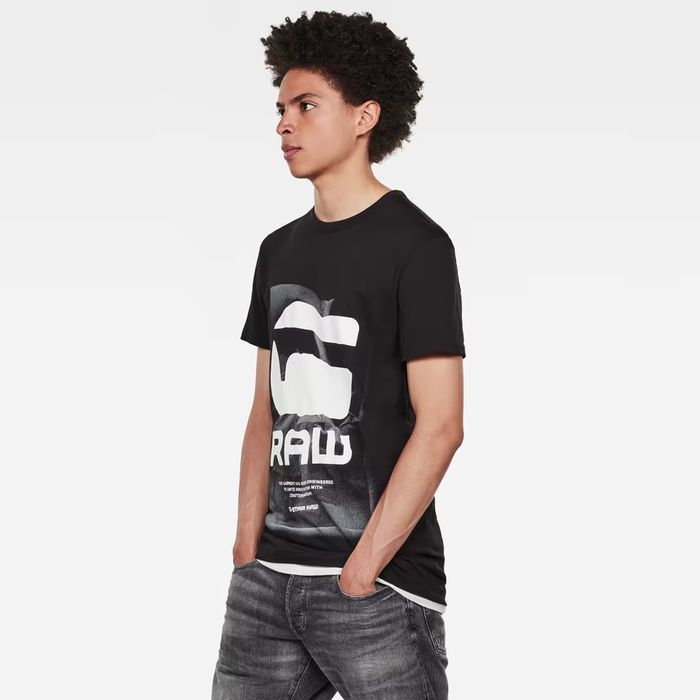 Оригинална НОВА тениска G-Star Raw S , M , L мъжка черна джи стар