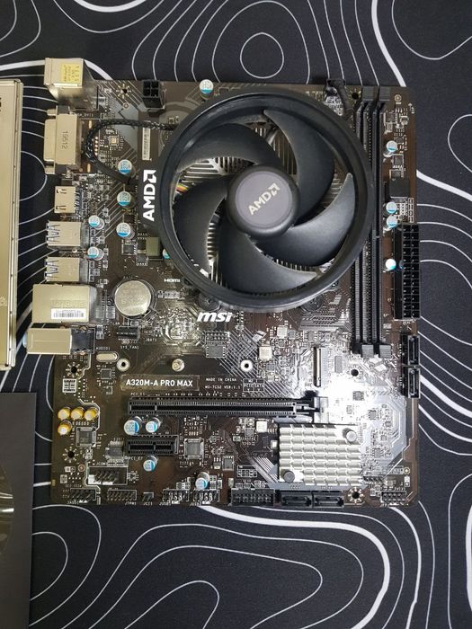 Мат плата msi a320pro