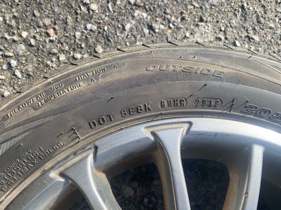 Продавам летни гуми 205/55/16 NEXEN 4бр.