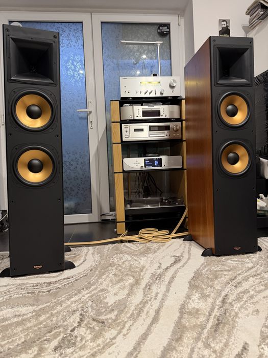 Boxe Klipsch RF-5,600W Muzical/150W RMS/Made In USA/58 Kg/Perechea