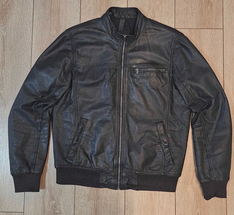 Jacketa Conbipel – neagra– piele naturala miel marimea L