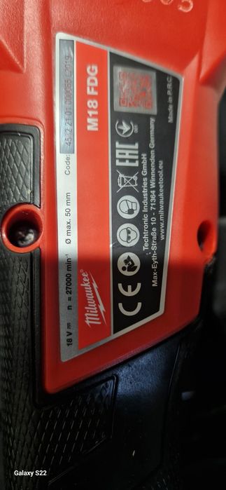 Milwaukee biax ,autofiletanta pe acumulator