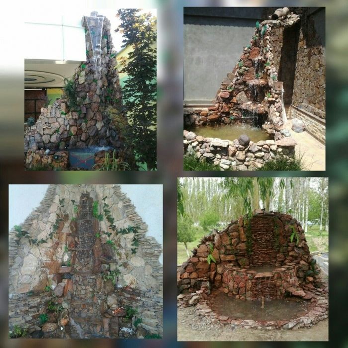 Стены и цоколи из тонкого камня.водопад.пруд.недорого