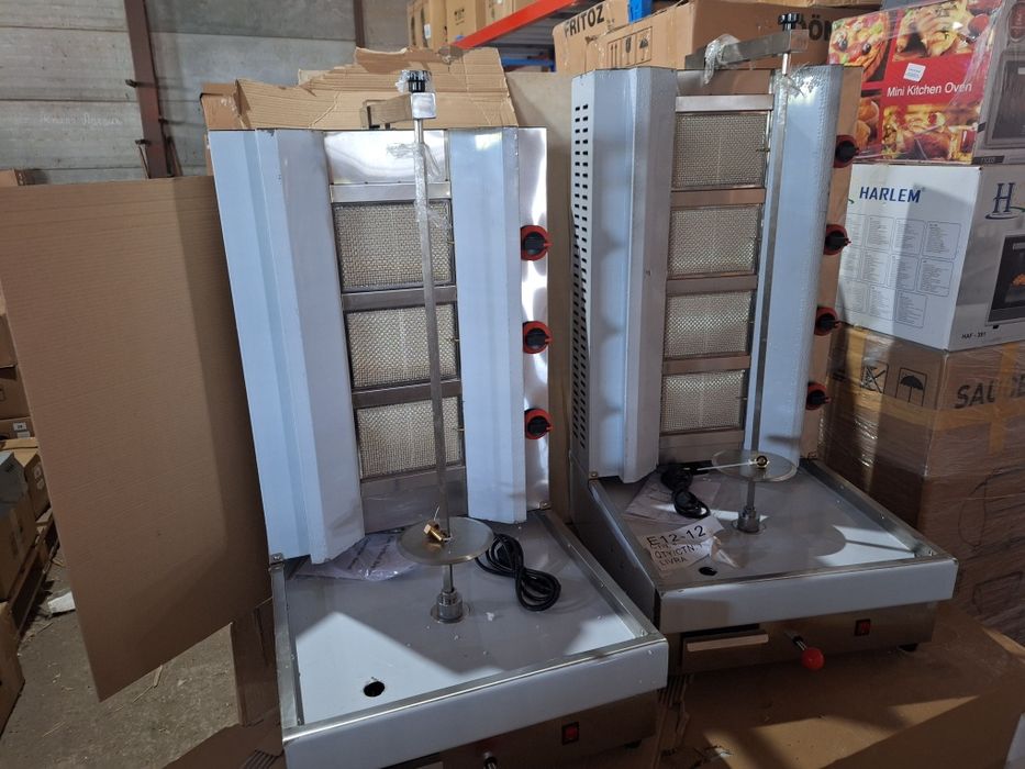 Дюнер машина на газ професионален- CE с долен мотор-