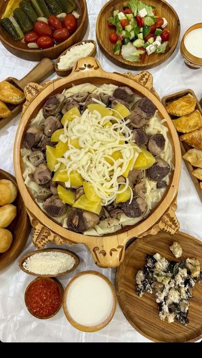Бешбармакты дурыс асып беру