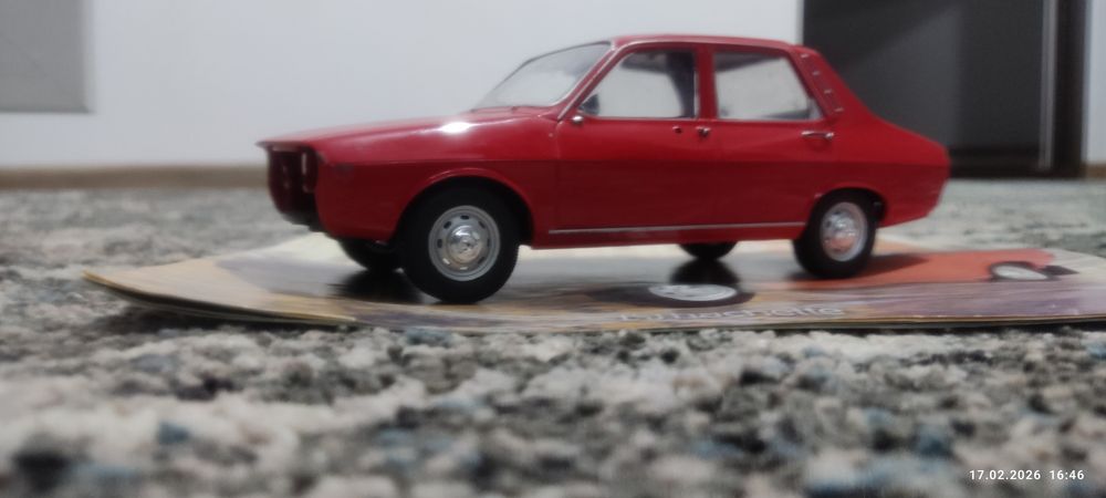 Dacia 1300 scară 1:24 din colecția "Automobile de neuitat"