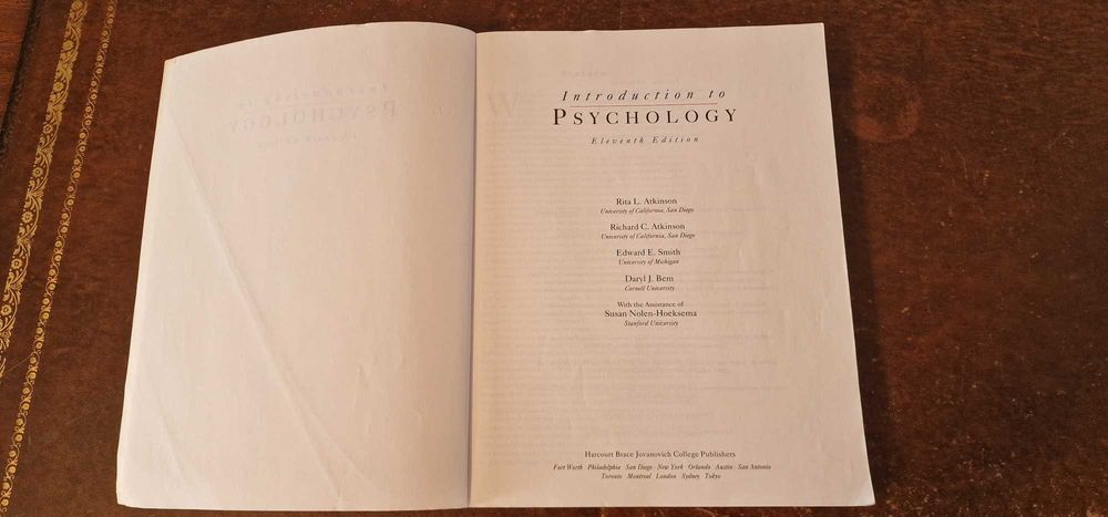 Un Tratat de Psihologie fundamental