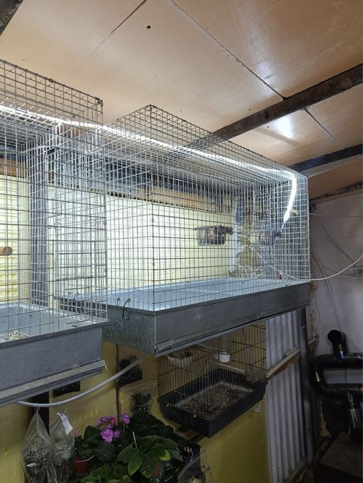 Продаются клетки,большая клетка разброная.