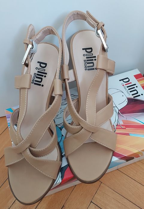 Дамски сандали на ток Pilini