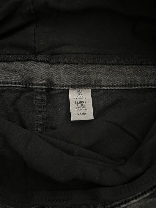 Сиви дънки за бременни, марка H&M, размер S