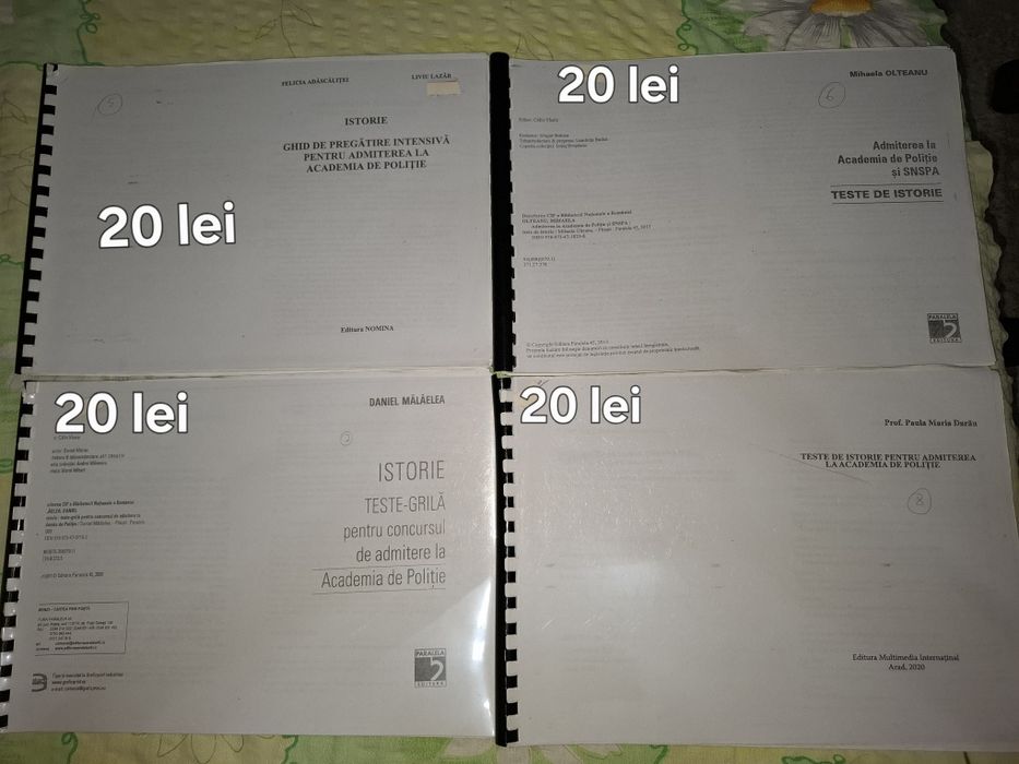 Teste istorie Academia de Poliție