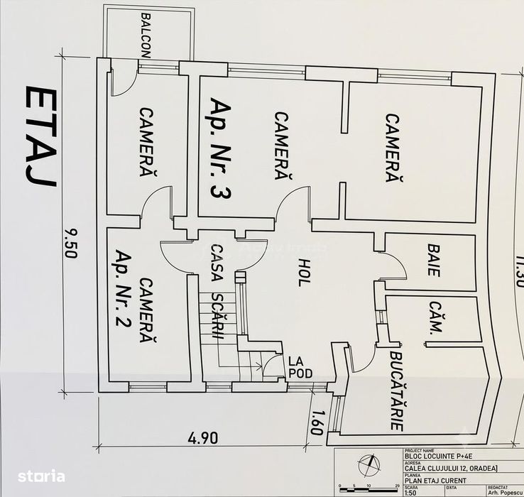Imobil cu 3 apartamente - 270 mp construiti - langa Palatul Baroc – lo