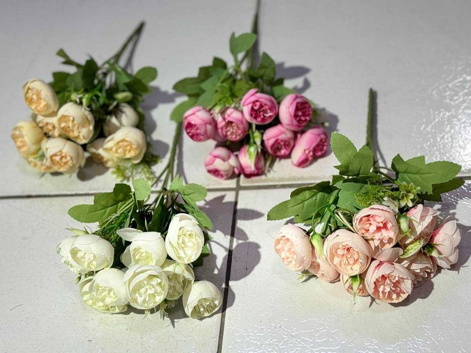 Цветы Реалистичный искусственные 33см 10шт – ПОДАРКА ДОСТАВКА В 1 ДЕНЬ