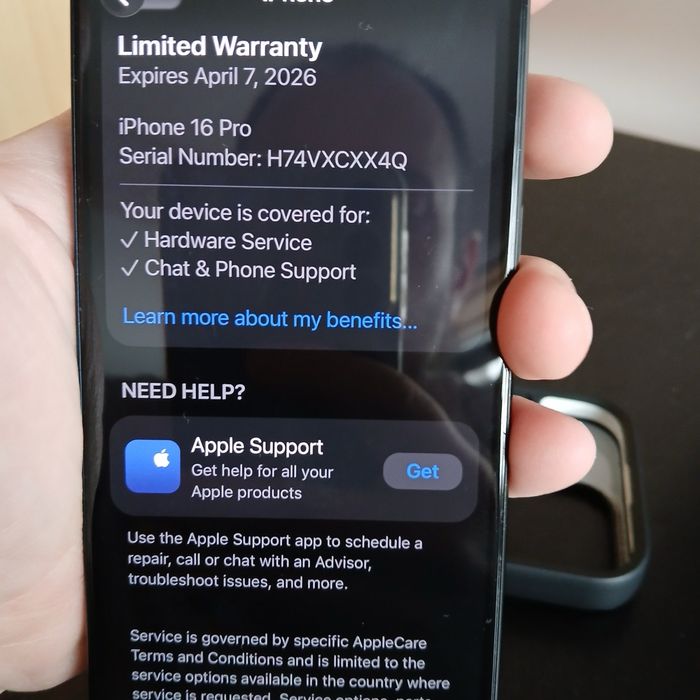 Iphone 16 pro 128 GB Black