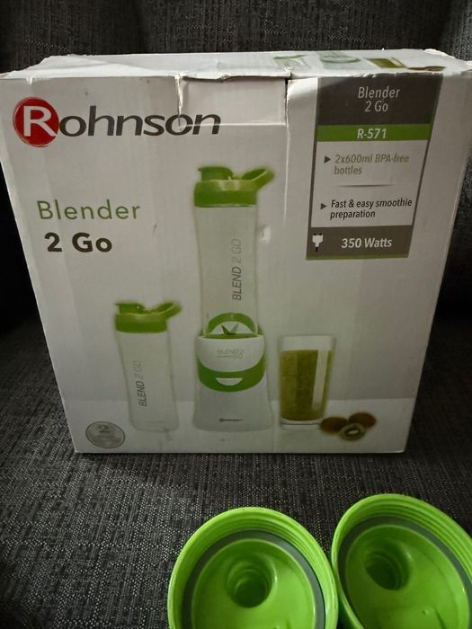 Rohnson Blender 2GO R571 350W 0.6l 1 viteza - ideal pentru smoothies
