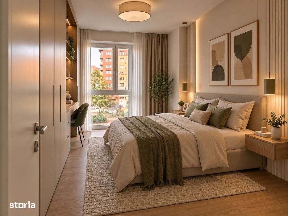 2 camere decomandat | Bucătărie separată | West Avenue