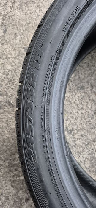 4 anvelope iarna,fata Continental 225/40/18,spate Toyo  245/35/18.