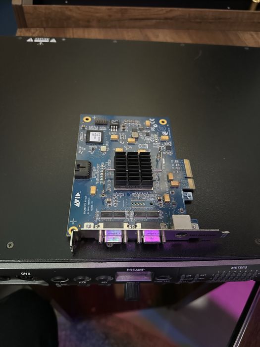 Avid HD Omni interface HD Native pci card