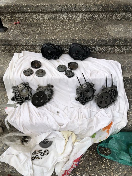 Детски кросов мотор Malaguti Grizzly 12 На части!!!