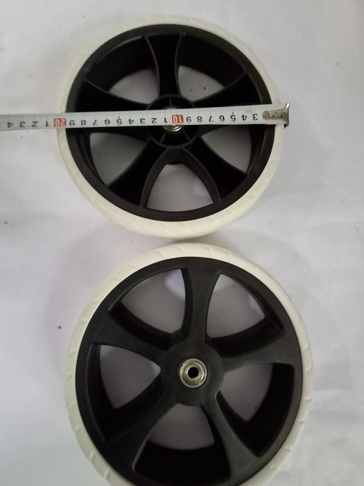 Carucior Mare (piata)cu roti 21cm solide cu rulment metalic