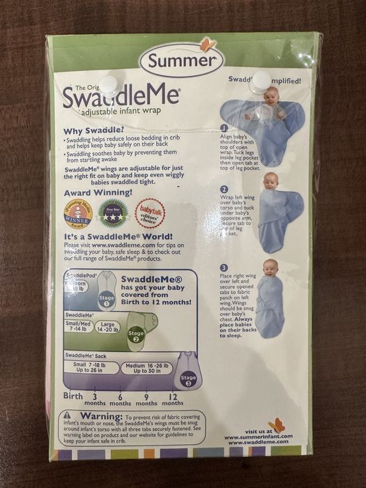 Конверт для пеленания на липучке