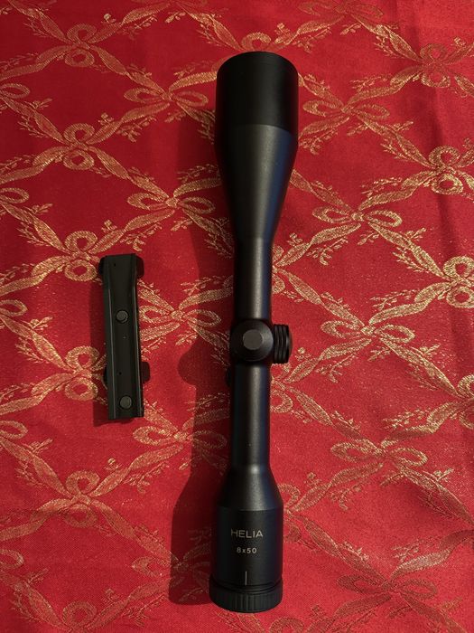 Luneta Kahles 8x50 cu prindere Blaser, Zeiss 6x42, telemetru