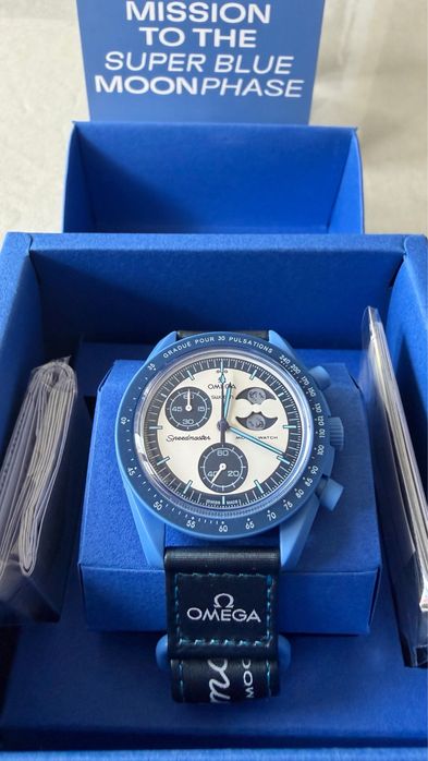 Omega x Swatch Mission To The Super Blue