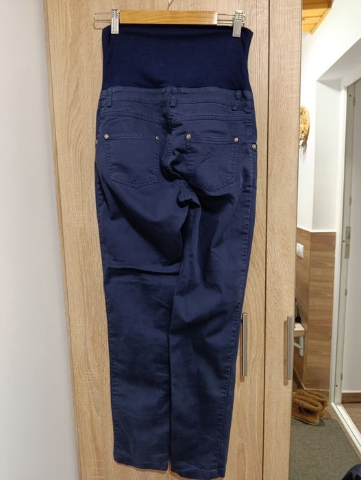 Pantaloni de gravidă Xs/S albaștri