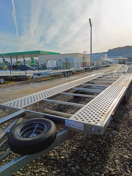 Trailer Taurus 8,5 m, 3,5 tone, 3 axe R14, ALUMINIU