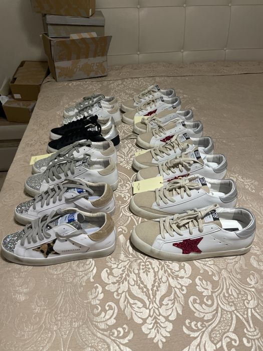 Adidasi dama golden goose