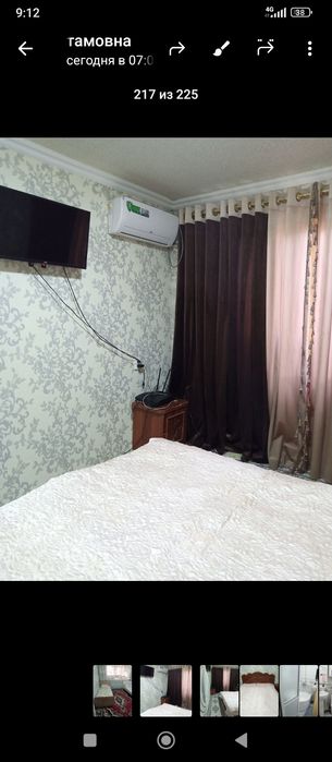 Сартепо 2 хона 4 этаж 200$ квартира ижарага берилади