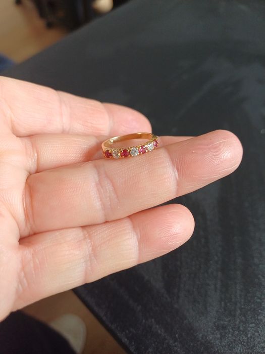 Inel de aur galben de 14 k