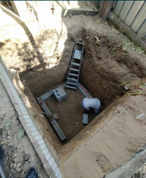 Чистка септика. Ручной