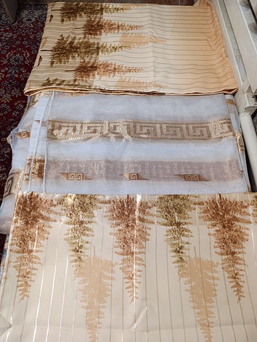 Шикарные штора и тюль